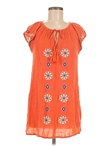 En Creme Short Sleeve Blouse (view 1)