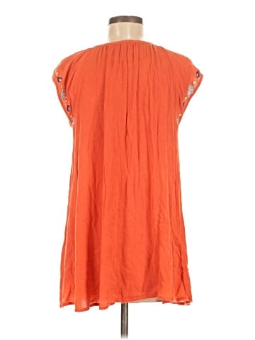 En Creme Short Sleeve Blouse (view 2)