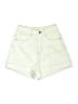 showpo Solid Ivory Shorts Size 2 - photo 1