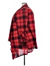 New York Laundry 100% Polyester Plaid Red 3/4 Sleeve Blouse Size 3X - photo 5