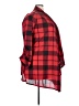 New York Laundry 100% Polyester Plaid Red 3/4 Sleeve Blouse Size 3X - photo 4