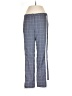 Carlisle Plaid Blue Track Pants Size 2 - photo 1