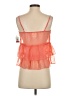 Belle Du Jour 100% Polyester Orange Tank Top Size XS - photo 2