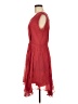 Anagram Solid Red Casual Dress Size 6 - photo 5