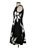 DKNY Graphic Black Cocktail Dress Size 2 - photo 5