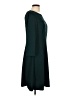 Connected Apparel Solid Teal Casual Dress Size 12 - photo 4