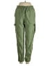 Love Tree Green Linen Pants Size S - photo 1