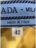 Prada 100% Cotton Solid Yellow Formal Skirt Size EU (IT) 42 / US 6 - photo 5