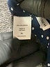 Soho 100% Polyester Polka Dots Blue 3/4 Sleeve Blouse Size XL - photo 8