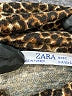 Zara Basic Animal Print Brown Turtleneck Sweater Size S - photo 7