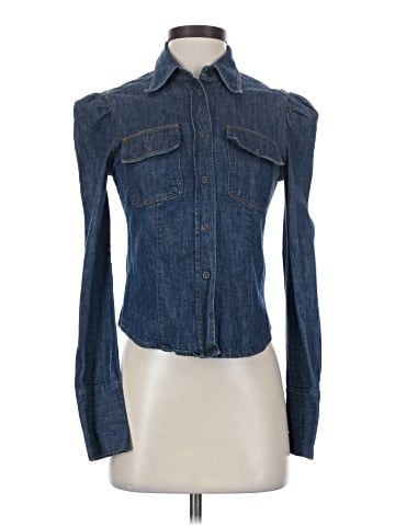Miu Miu Long Sleeve Button-Down Shirt (view 1)