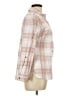 Christopher & Banks Plaid Ivory Long Sleeve Button-Down Shirt Size L - photo 4