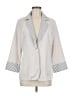 Shein Stripes Ivory Gray Blazer Size 8 - 10 - photo 1