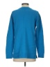 Talbots 100% Cotton Solid Blue Pullover Sweater Size XS - photo 2