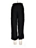 Camellia 100% Rayon Chevron-herringbone Black Casual Pants Size L - photo 2