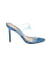 Veronica Beard Color Block Blue Sandals Size 7 1/2 - photo 1