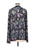 Grace 100% Polyester Black Long Sleeve Blouse Size M - photo 2