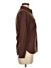 Oxford Plaid Brown Long Sleeve Button-Down Shirt Size 6 (estimated) - photo 4