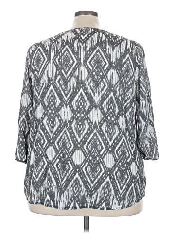 Fred David 3/4 Sleeve Blouse (view 2)