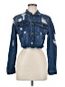 Shein Blue Denim Jacket Size 6 - photo 1