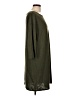 Gap Solid Green Casual Dress Size L - photo 4
