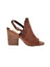 Carlos Falchi Brown Heels Size 10 - photo 1