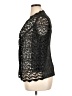 Alex Evenings Black Kimono Size 1X - photo 5