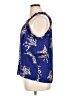 Collective Concepts 100% Polyester Blue Sleeveless Blouse Size XL - photo 5