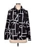 Unbranded 100% Polyester Print Black 3/4 Sleeve Blouse Size XL - photo 1