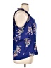 Collective Concepts 100% Polyester Blue Sleeveless Blouse Size XL - photo 4