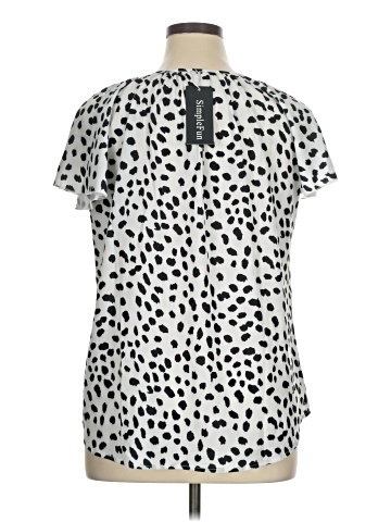 SimpleFun Short Sleeve Blouse (view 2)