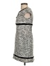 Perceptions Tweed Gray Casual Dress Size 4 (petite) - photo 5