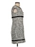 Perceptions Tweed Gray Casual Dress Size 4 (petite) - photo 4