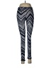 Sweet Chevron-herringbone Blue Leggings Size M - photo 1