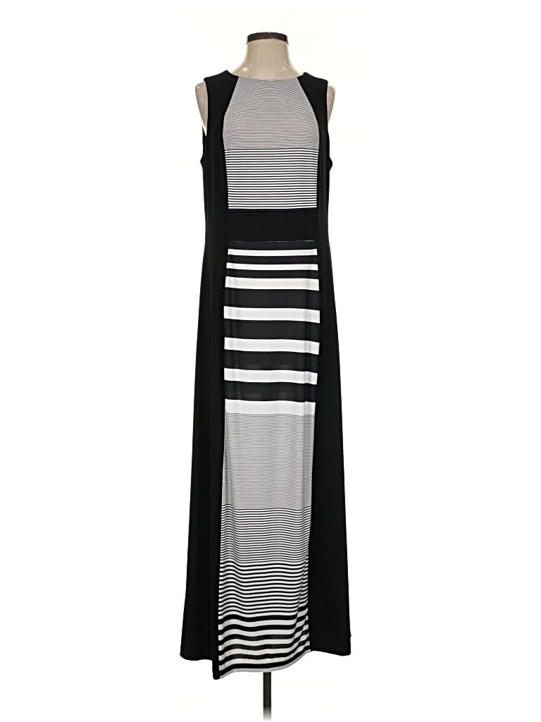 Pre-owned Liz Claiborne Casual Dress In Black