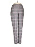 Bar III Plaid Gray Casual Pants Size XXS - photo 1