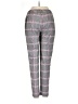 Bar III Plaid Gray Casual Pants Size XXS - photo 2
