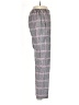 Bar III Plaid Gray Casual Pants Size XXS - photo 4