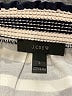 J.Crew 100% Cotton Black 3/4 Sleeve Blouse Size L - photo 7