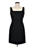Laundry by Shelli Segal 100% Polyester Solid Black Cocktail Dress Size 6 - photo 1