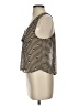 Poetry Clothing 100% Polyester Silver Gray Sleeveless Blouse Size S - photo 5