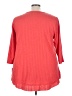 NY Collection Red 3/4 Sleeve T-Shirt Size 3X - photo 2