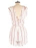 Lush Stripes White Romper Size L - photo 2
