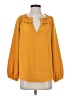 J.Crew Yellow 3/4 Sleeve Blouse Size S - photo 1