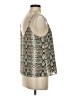 Banana Republic 100% Polyester Silver Tank Top Size S - photo 1