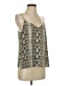 Banana Republic 100% Polyester Silver Tank Top Size S - photo 5