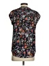 Daniel Rainn 100% Polyester Floral Black Short Sleeve Blouse Size S - photo 2