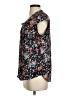 Daniel Rainn 100% Polyester Floral Black Short Sleeve Blouse Size S - photo 5