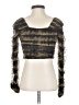 Zara Brown Long Sleeve Top Size XS - photo 2