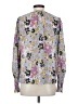 Rebecca Taylor 100% Polyester Blue Long Sleeve Blouse Size S - photo 2